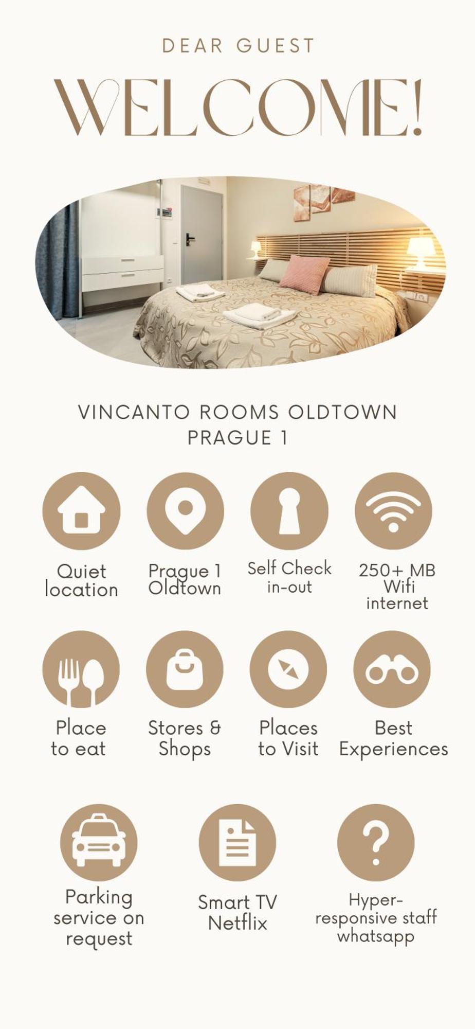 Vincanto Rooms Old Town プラハ エクステリア 写真